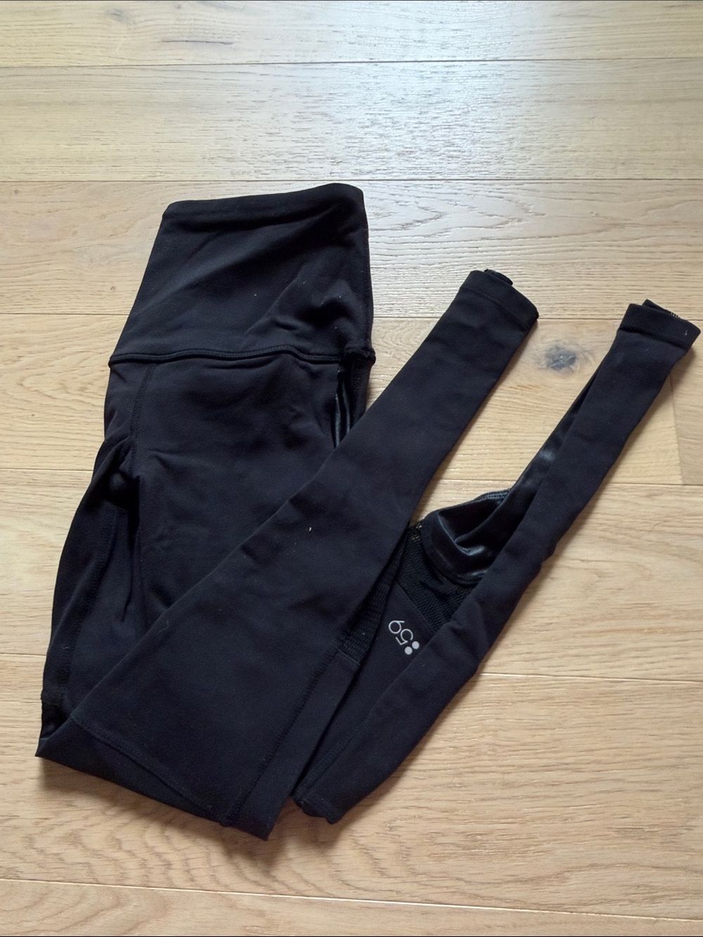 Splits59 Black High-Waist Performance Leggings